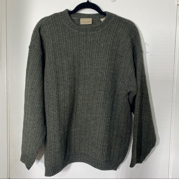VINTAGE TIP TOP CLASSICS Knit Crewneck Sweater - Picture 1 of 4